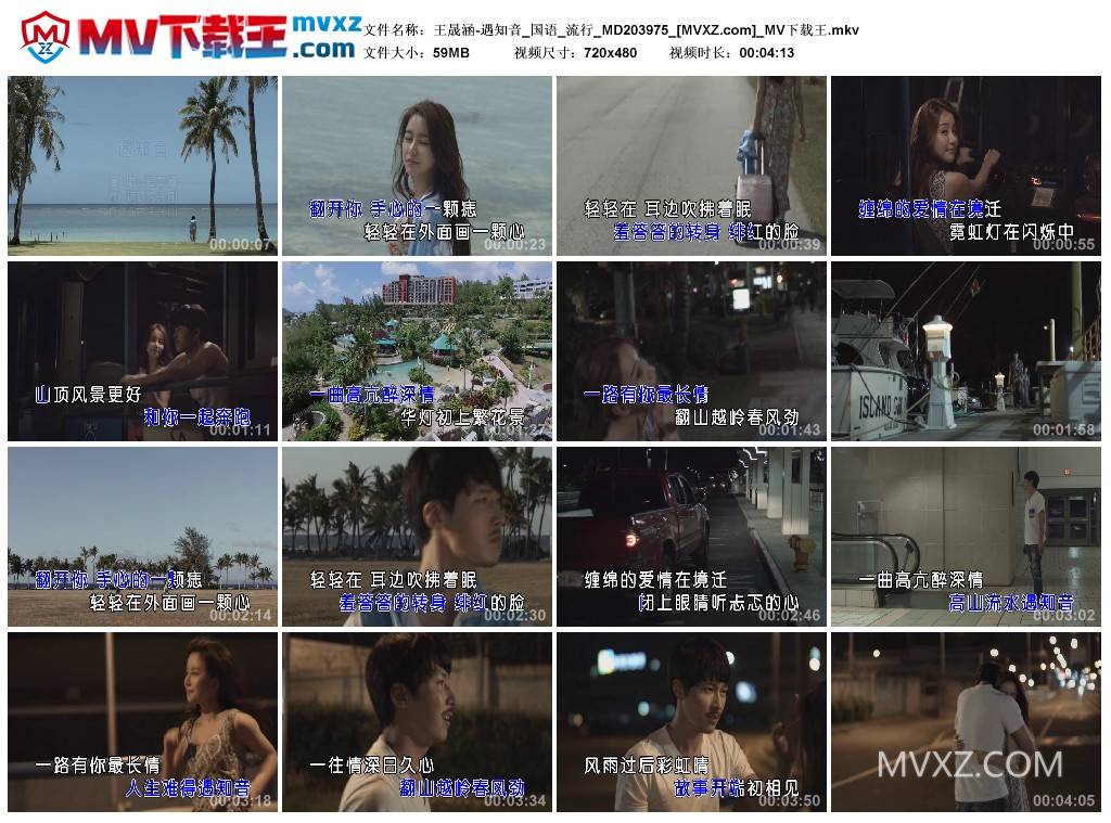 王晟涵-遇知音_国语_流行_MD203975